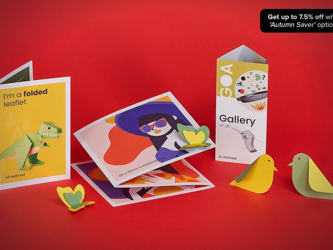 Custom Folded Leaflets