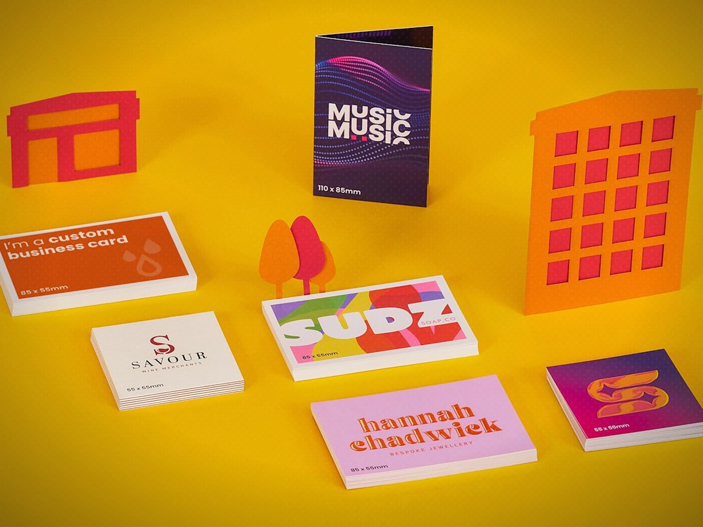 Triplex Business Cards